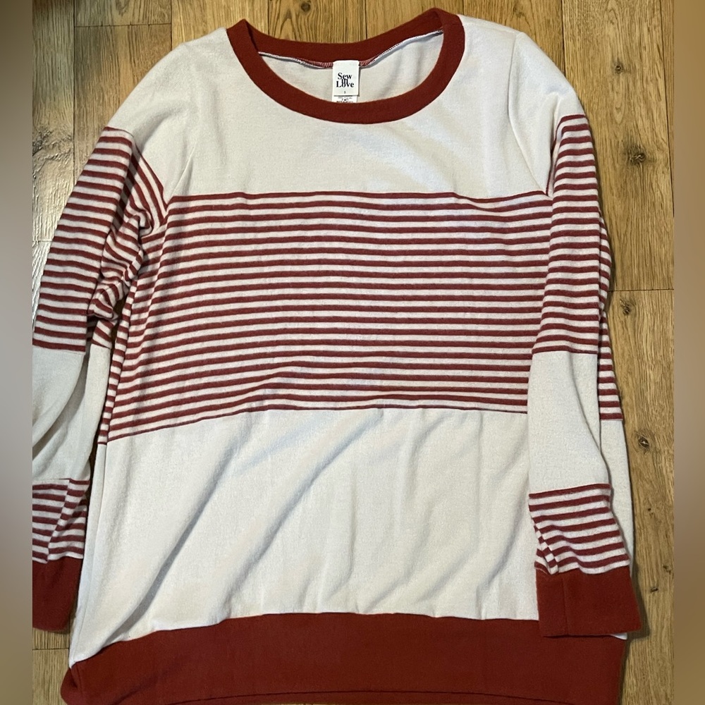 Small Sew in Love sweater